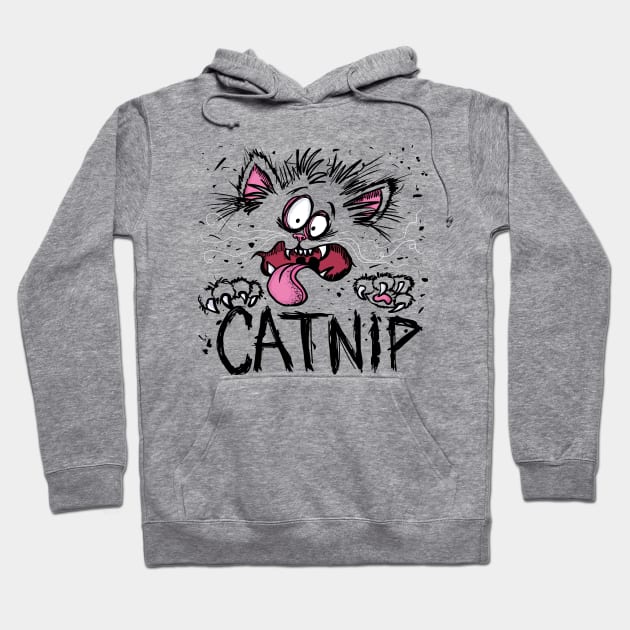 Catnip Hoodie by Kerrycartoons